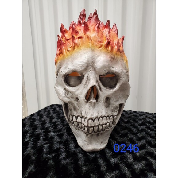 Ghost Rider Rubber Mask 0246 - Picture 1 of 6